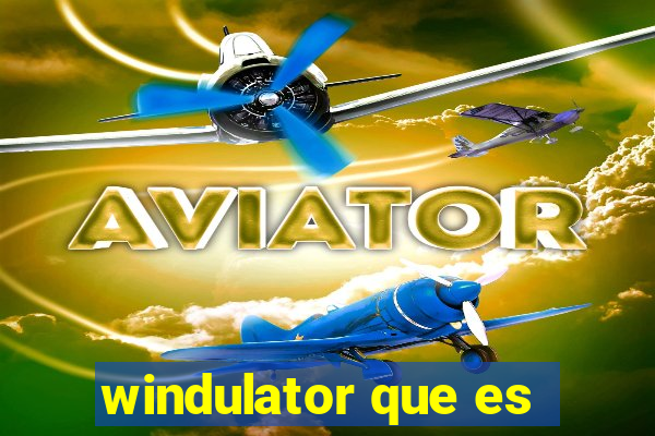 windulator que es